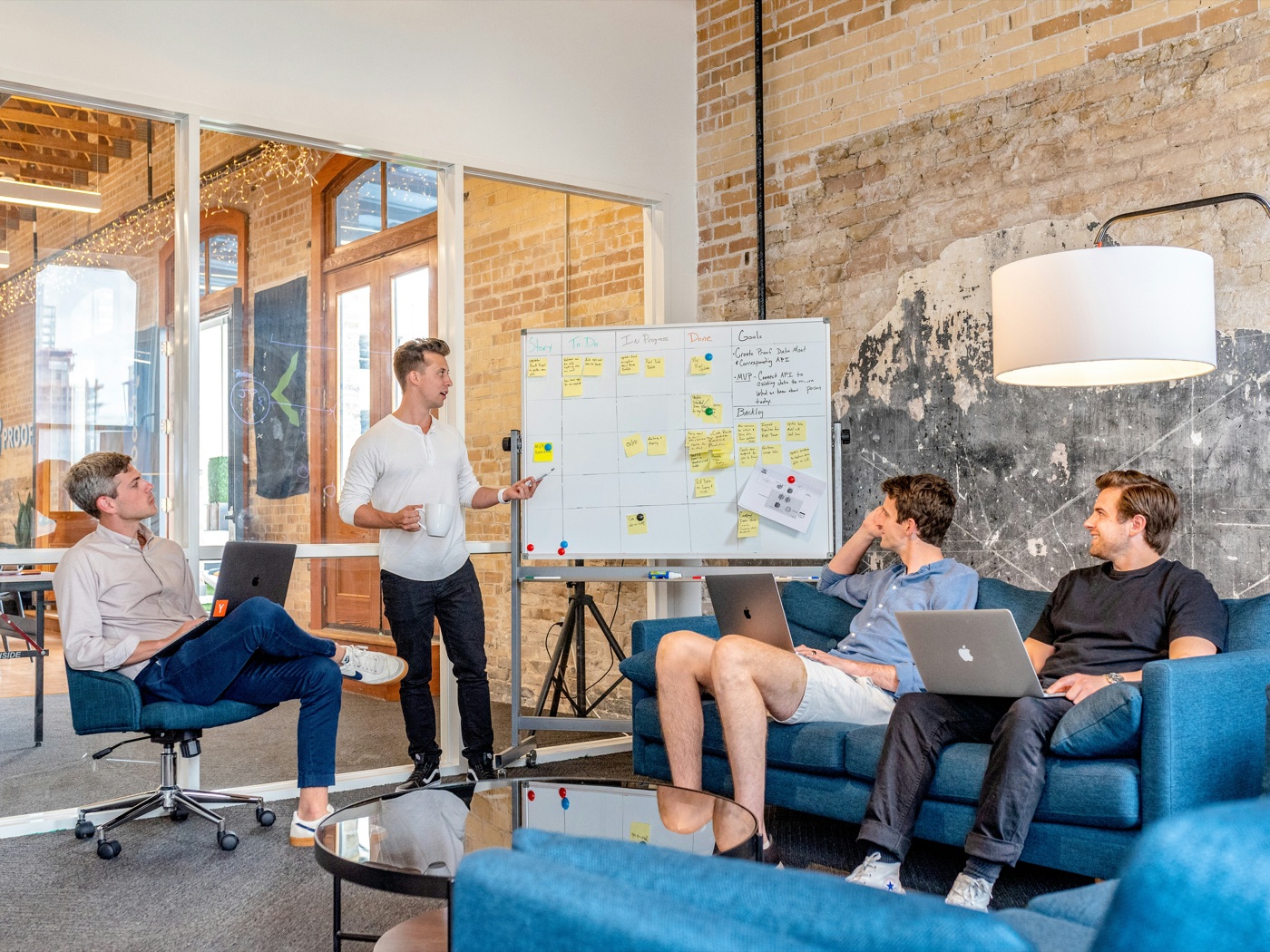 The TrustyRecruit team at work